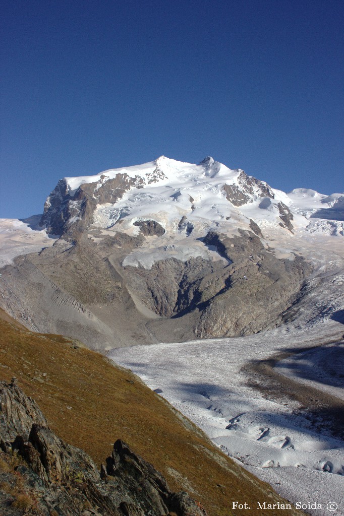 Monte Rosa, Gornergletscher z Rotenboden