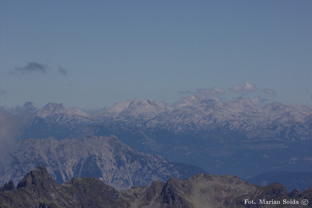 Alpy Julijskie ze szczytu