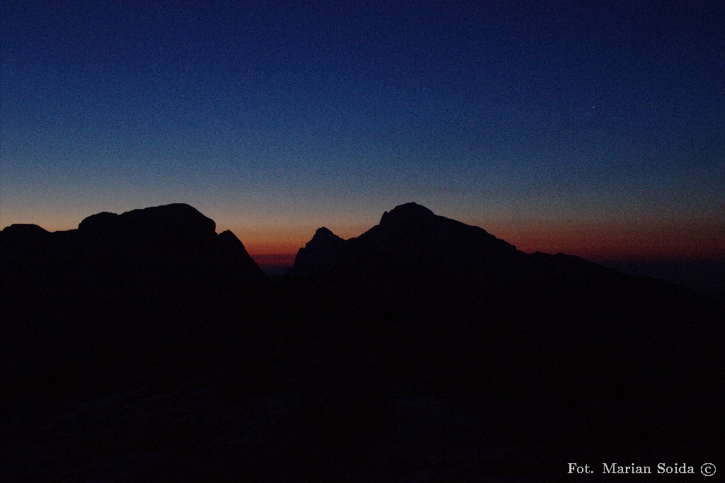 Turska Góra, Ojstrica, Brana o świcie