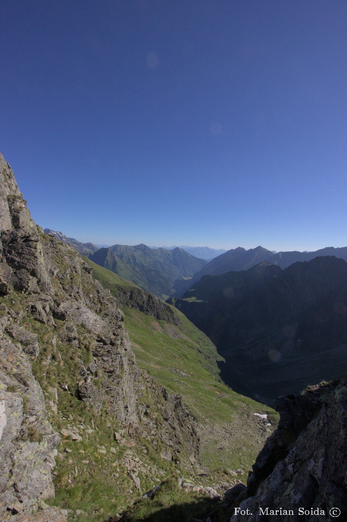 Z drugiej strony przełęczy - dolina Oberalmbach