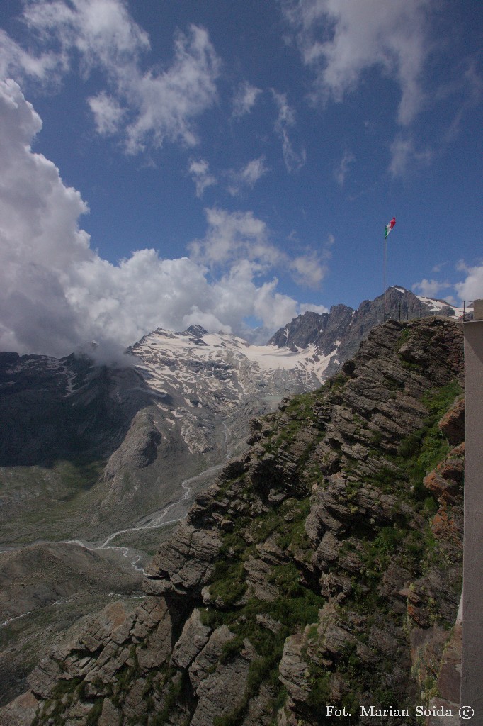 Pizzo delle Tre Mogge, Pizzo Sella spod schroniska Marinelli