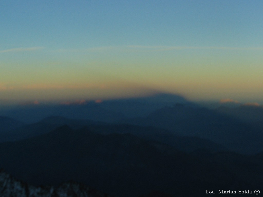 Cień Mt. Blanc