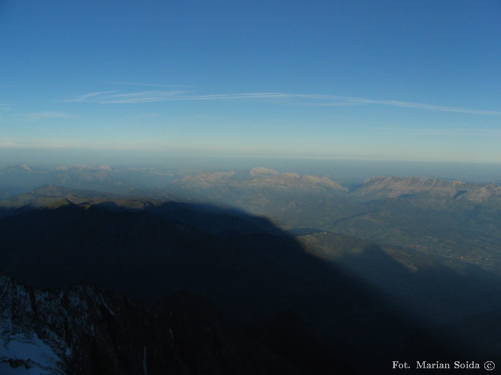 Cień Mt. Blanc