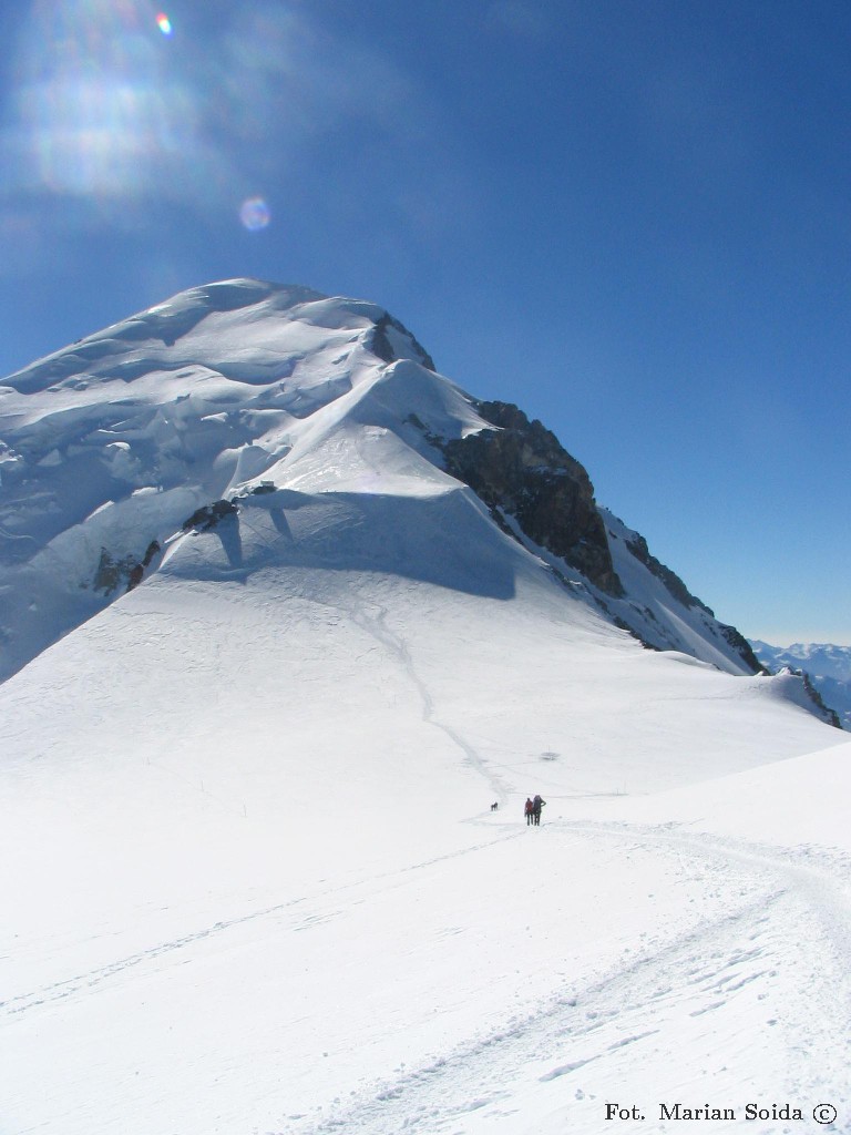 Col du Dome i Mt. Blanc