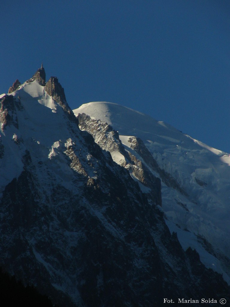 Aig. du Midi, Mt. Blanc z Argentiere