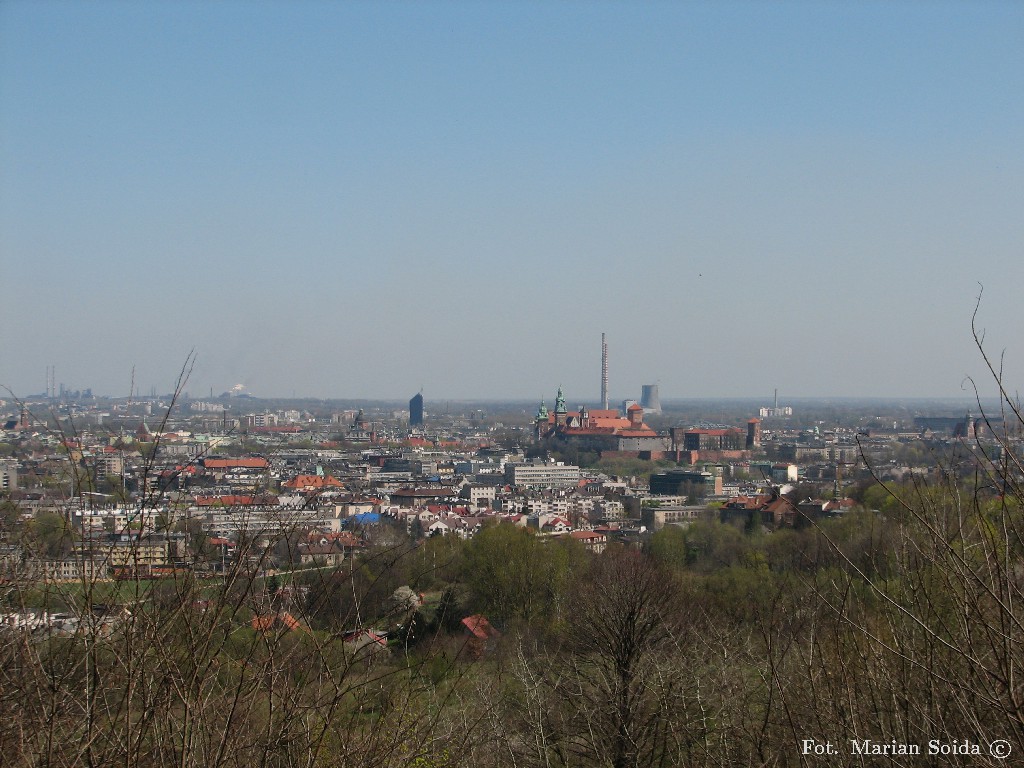 Panorama Starego Miasta spod Kopca Kościuszki