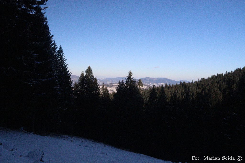 Lubogoszcz z podejścia pod Tobołów