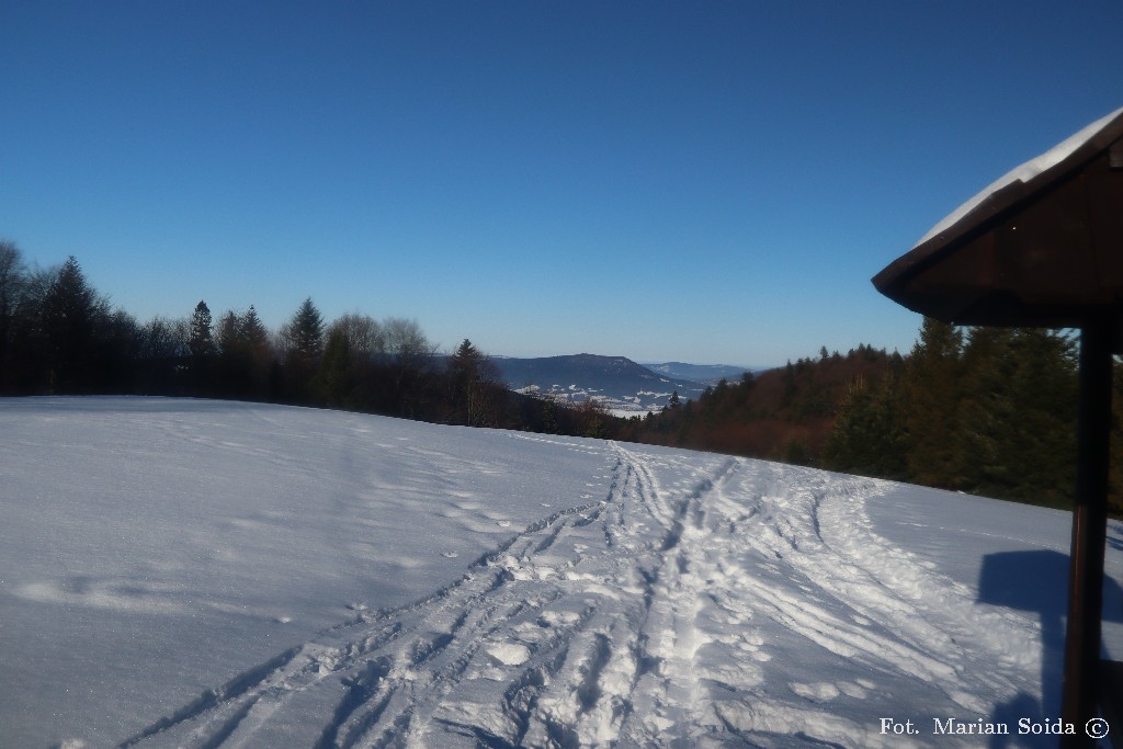Widok ze Średniego na Luboń Wielki