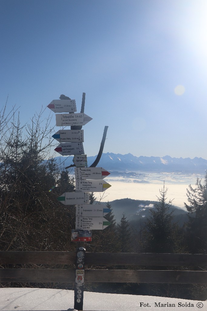 Pod schroniskiem na Turbaczu