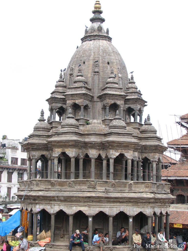 Ośmiokątna świątynia na Durbar Square