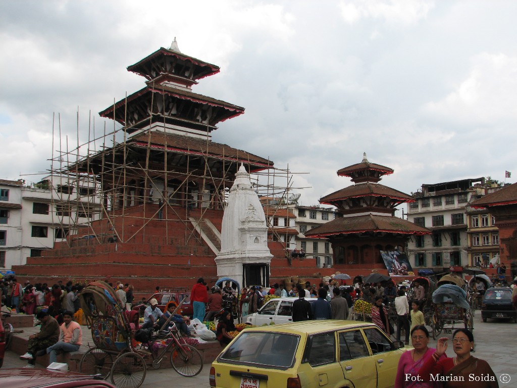 Maju Dega i Narayan Temple na Durbar Square