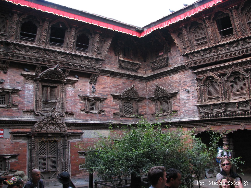 Świątynia Kumari (dziedziniec)