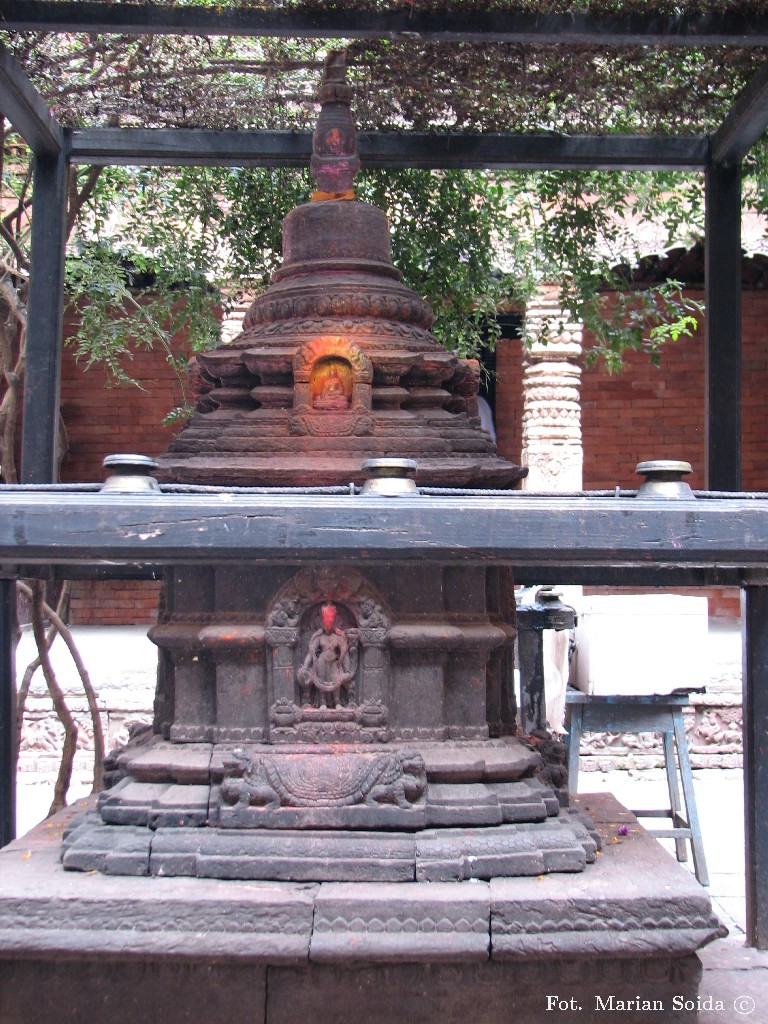 Stupka w Świątyni Kumari