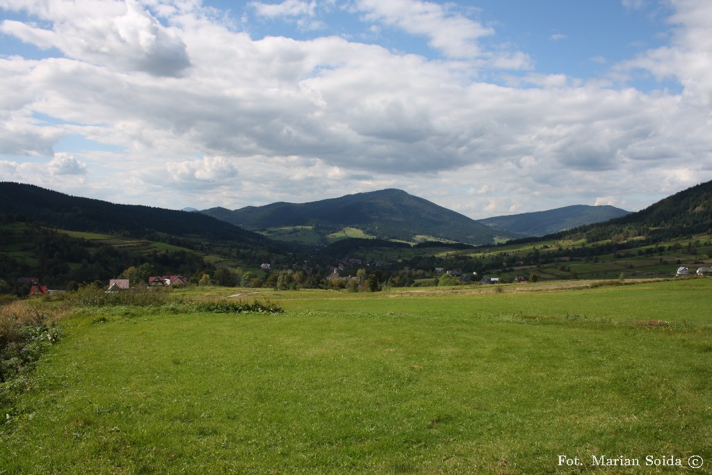 Widok z okolicy przełęczy Rydza-Śmigłego na Ćwilin