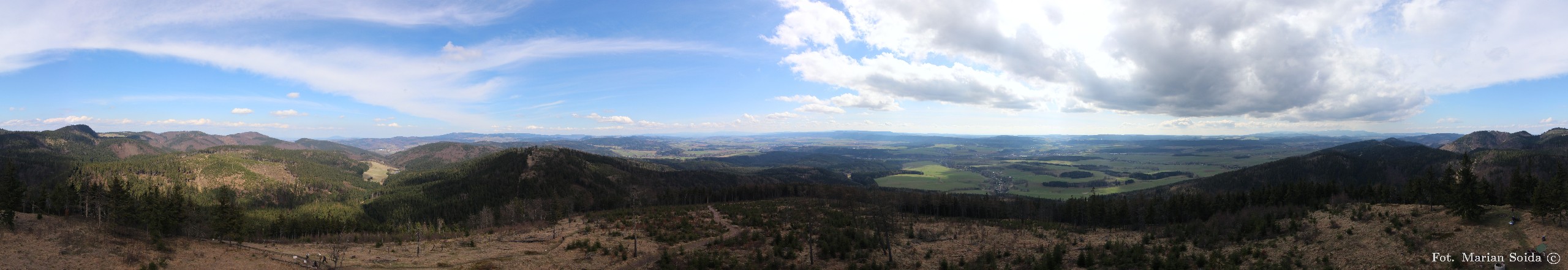 Panorama ze Szpiczaka