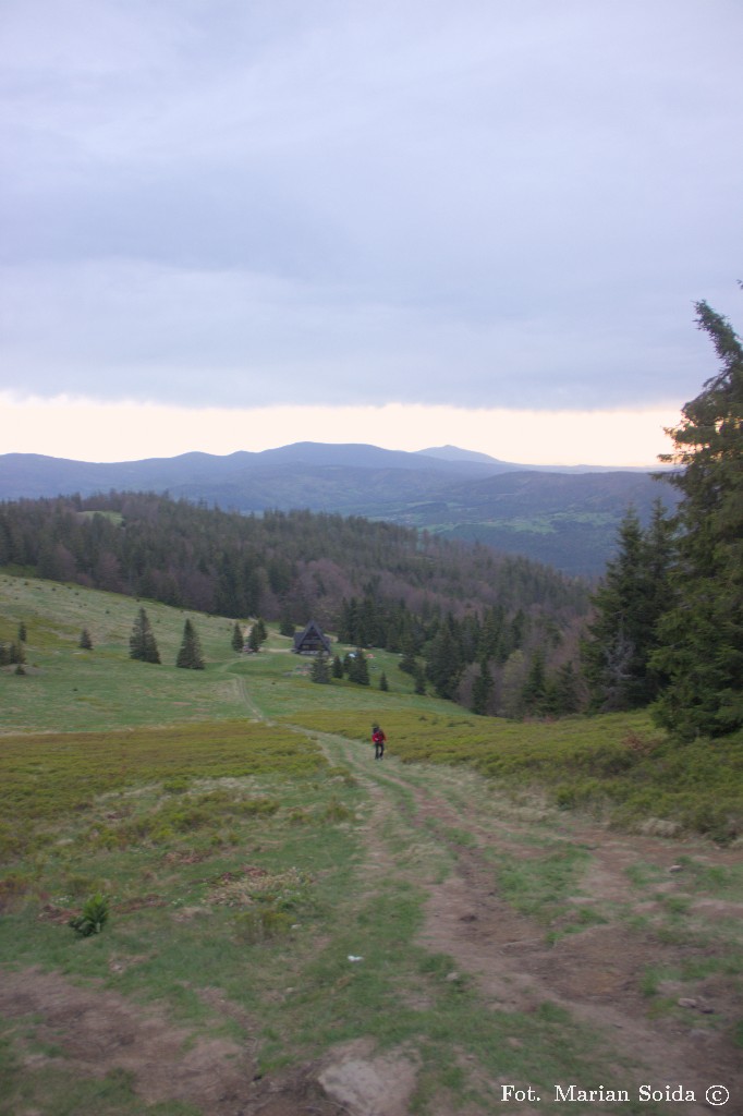 Schronisko pod Rycerzową (rankiem)