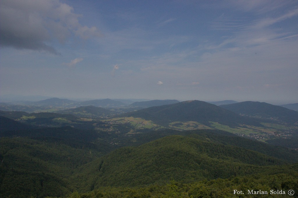 Beskid Wyspowy z Mogielicy