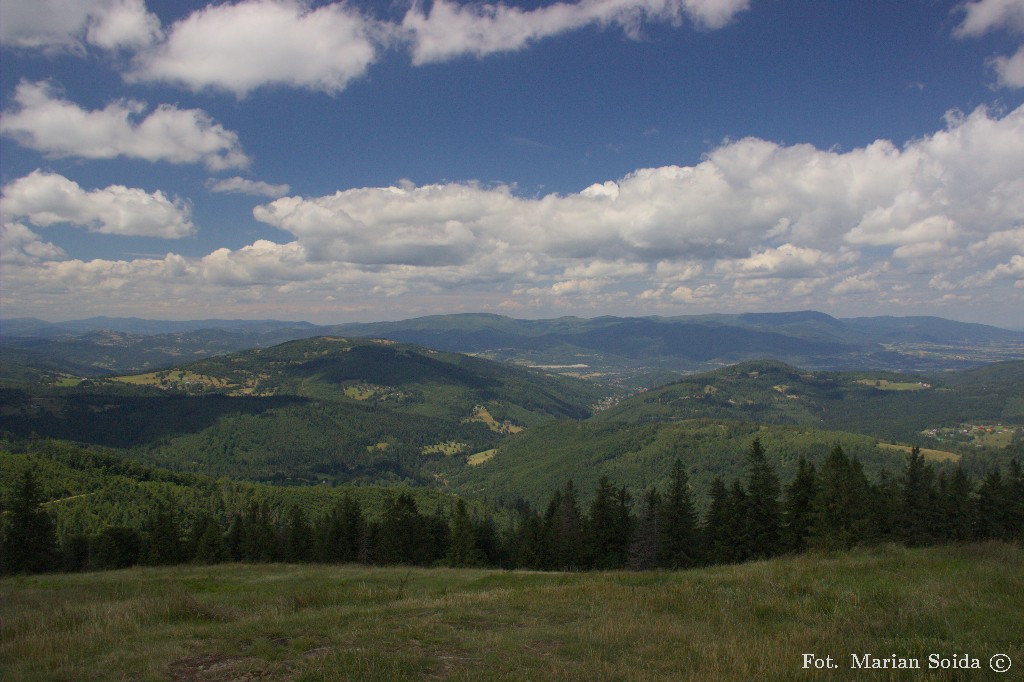 Beskid Śląski z Hali Pawlusiej