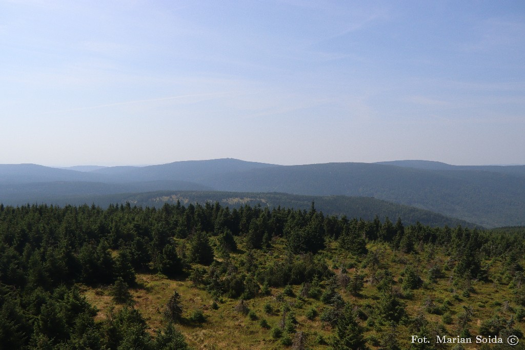 WIdok na czeskie Izery