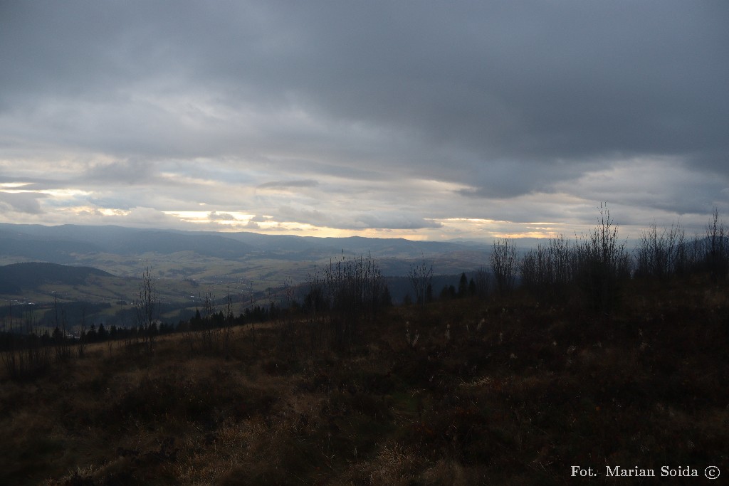 Turbacz i zachodnie Gorce z Ćwilina