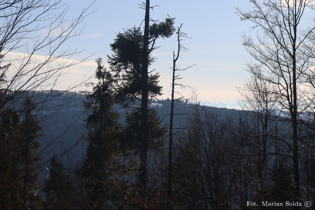 Widok na Ćwilin i to co za nim