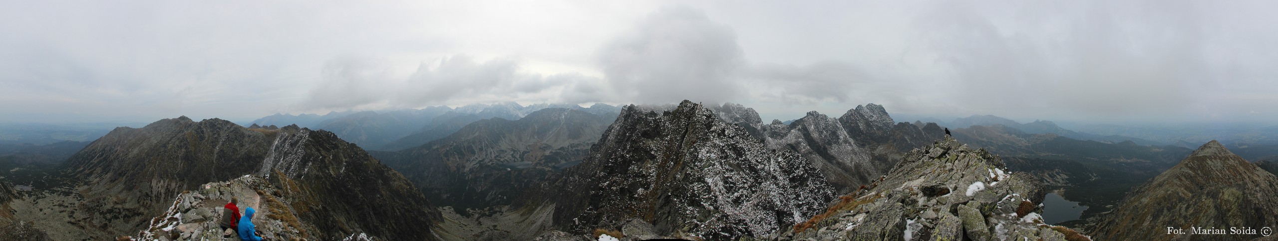 Panorama ze Skrajnego Granatu
