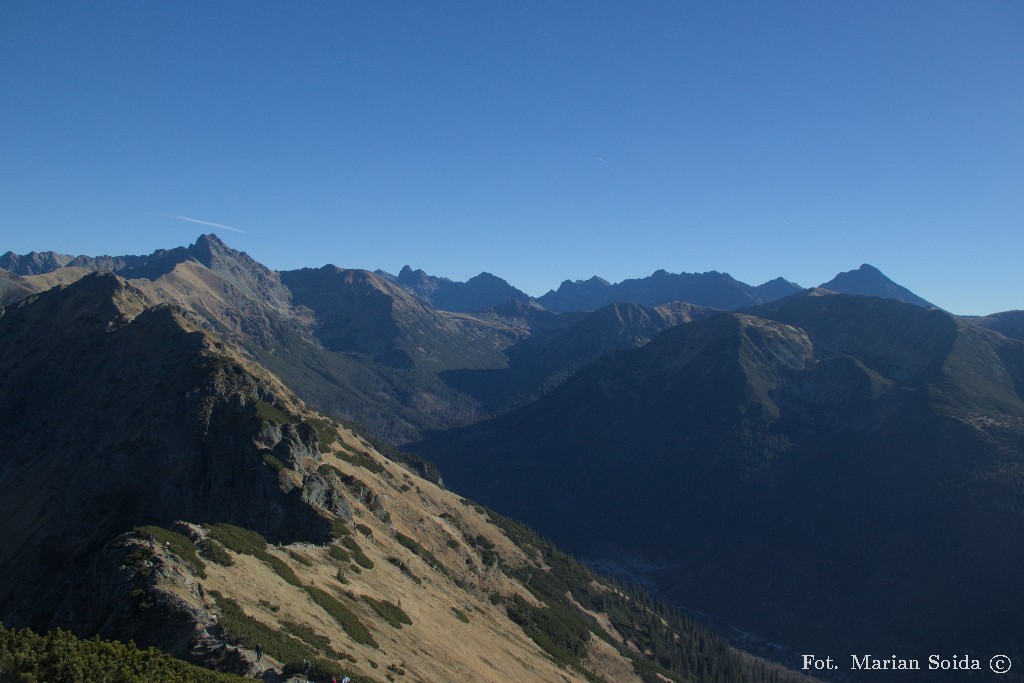 Tatry Wysokie z Suchego Wierchu Kondrackiego