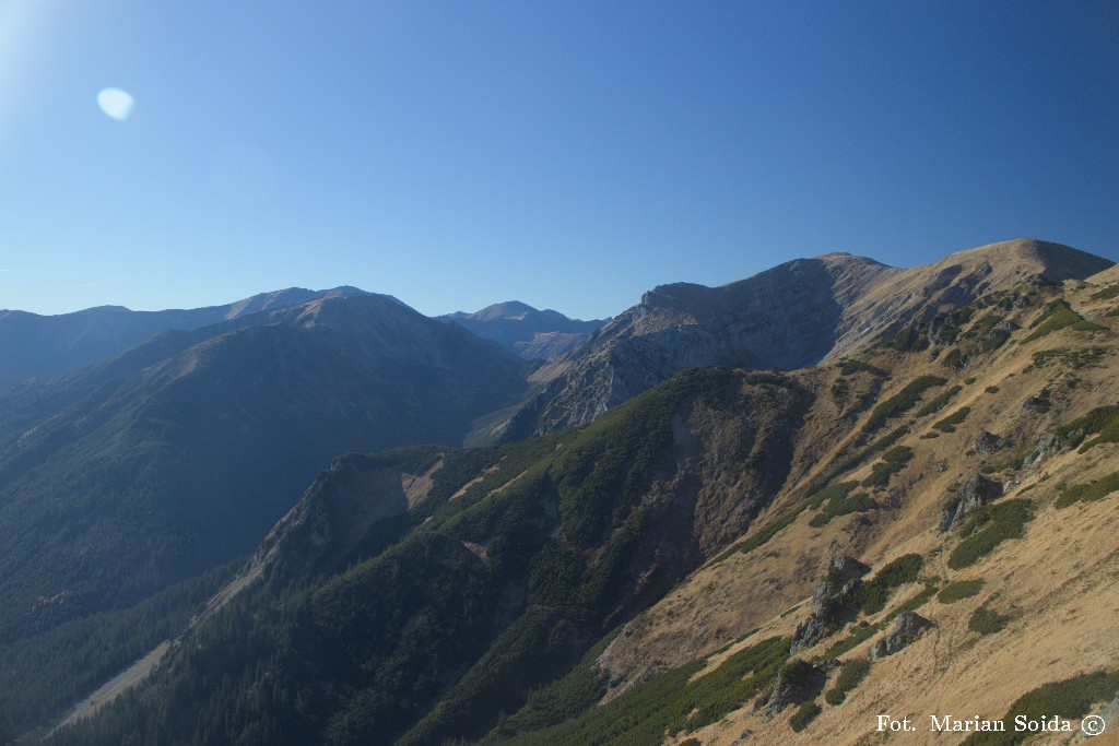 Zachownie Tatry spod Goryczkowej Czuby