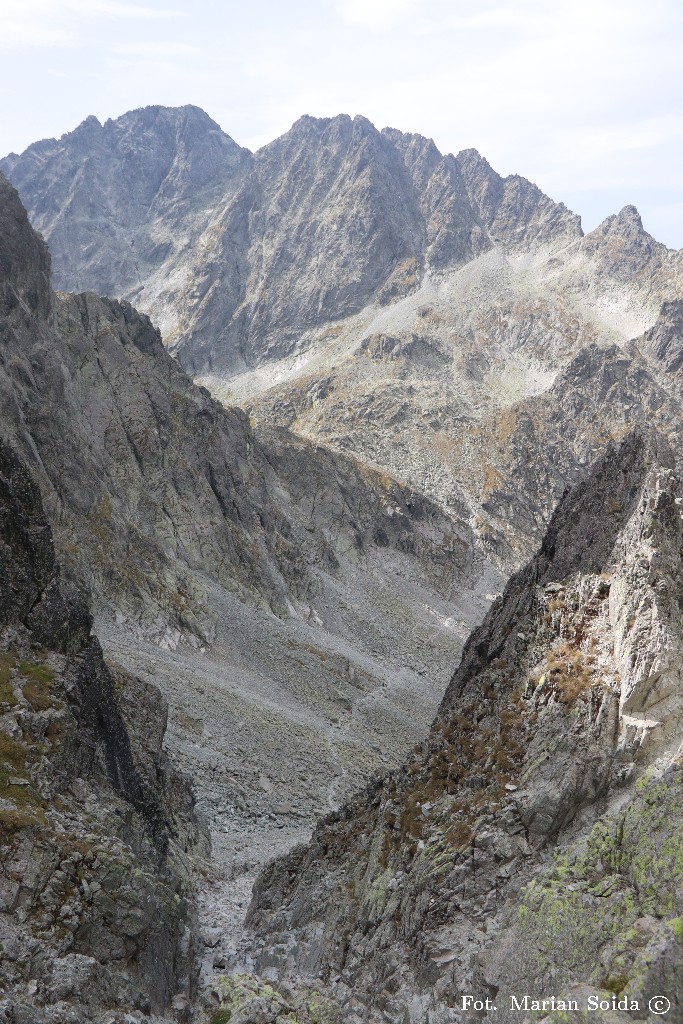 Raz jeszcze widok na Gerlach spod Rohatki