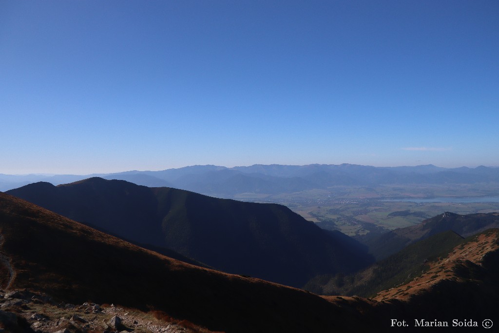 Widka na Niskie Tatry z Salatynu