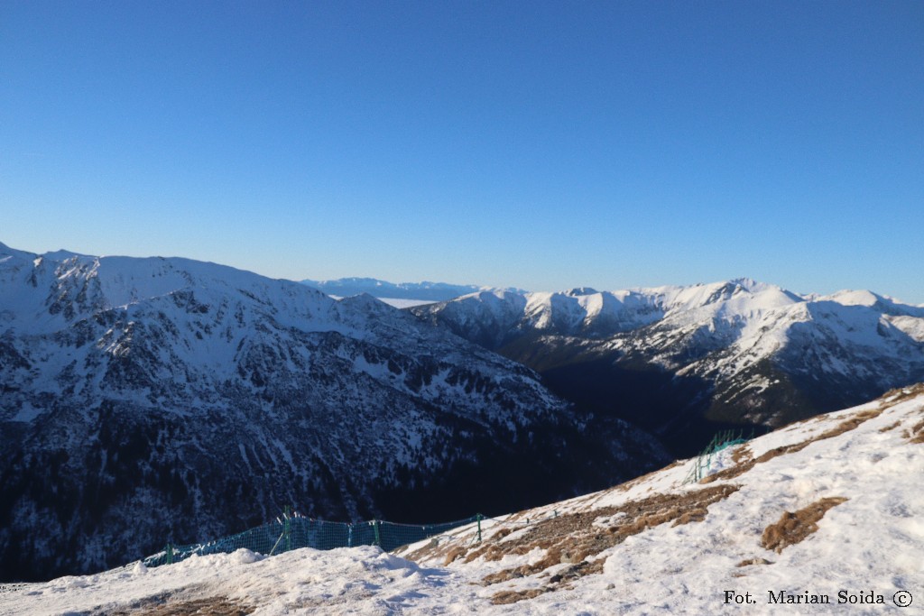 Widok w Dolinę Cichą z Kasprowego Wierchu