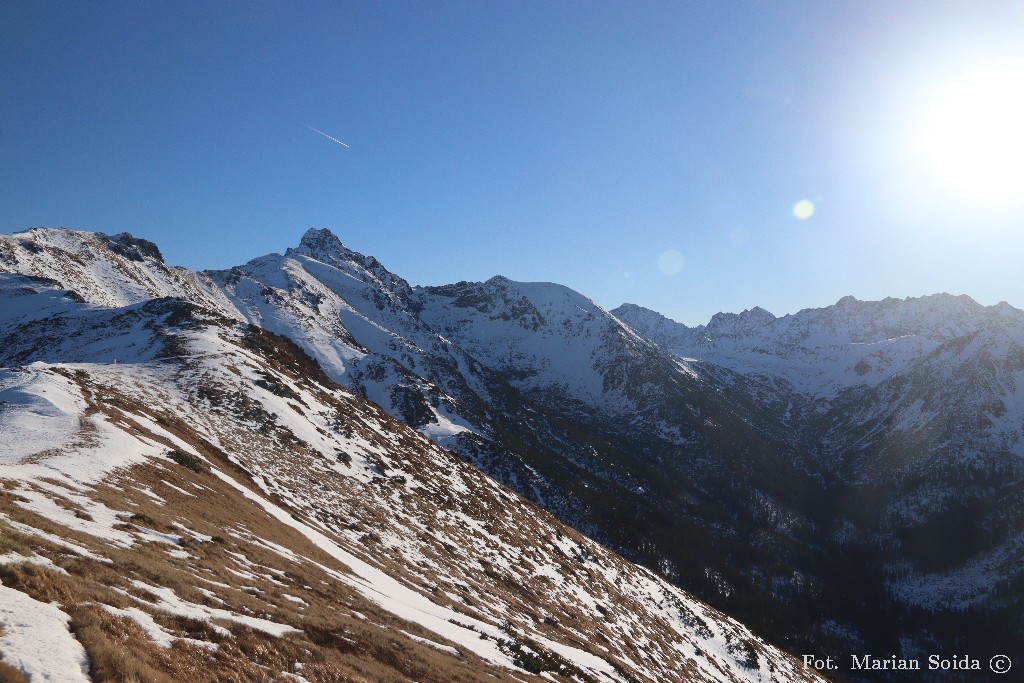 Świnica, Walentkowy Wierch Koprowy, Szatan, Hruby spod Pośredniego Goryczkowego Wierchu
