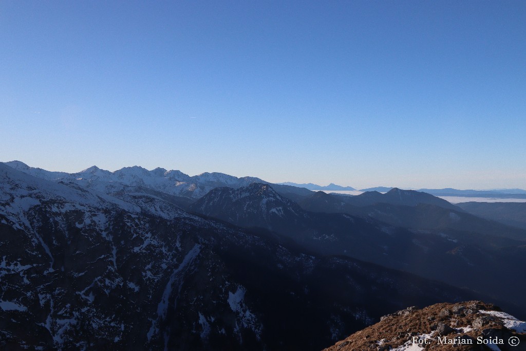 Zachodnie Tatry z Giewontu