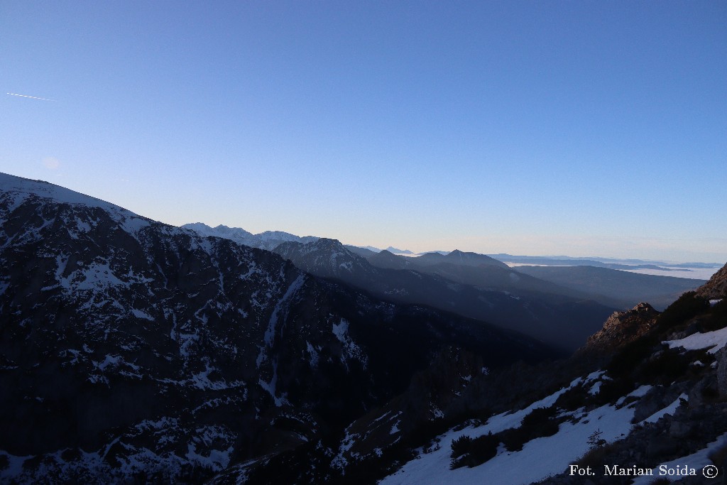 Zachodnie Tatry spod Giewontu