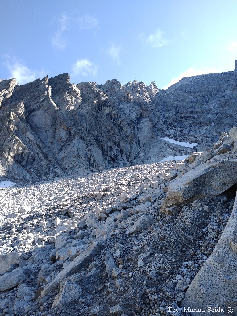 Ściany Punta Prina i Punta Gianni