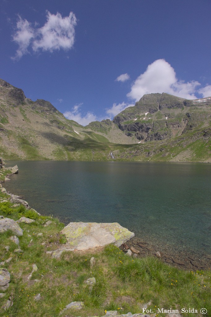 Waldhorntörl i Waldhorn z nad Zwerfenbergsee