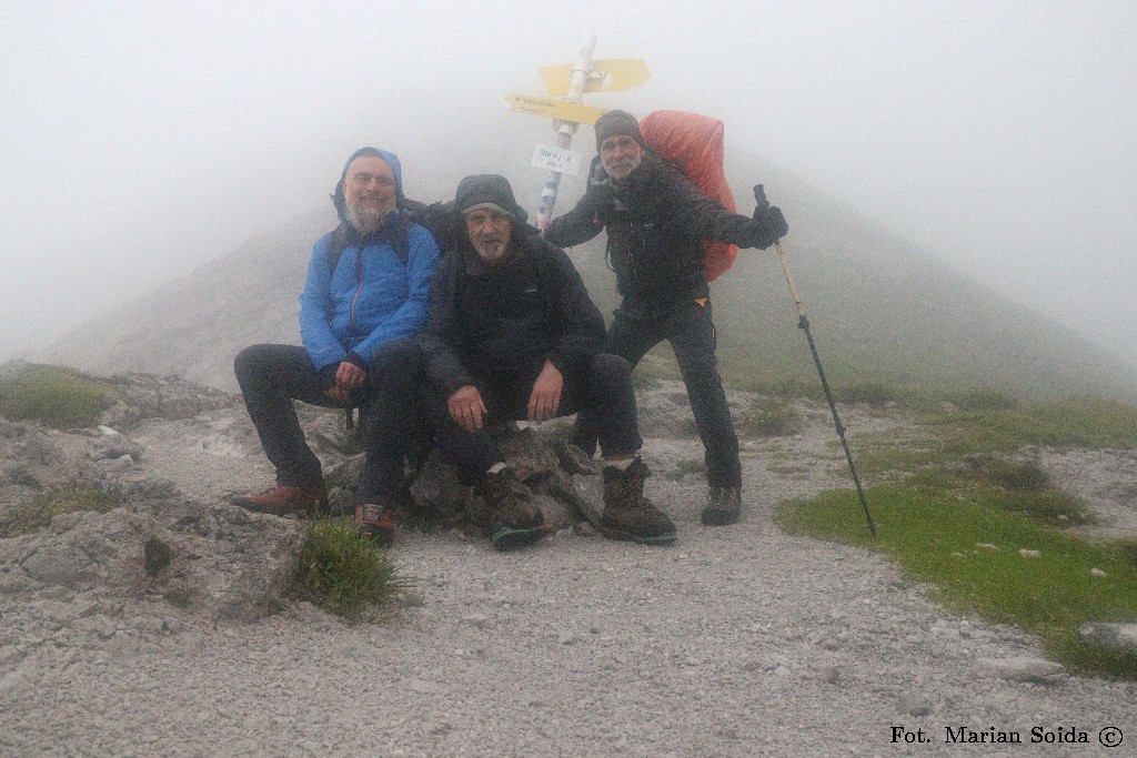 Selfik w pełnym składzie na Steiglpass