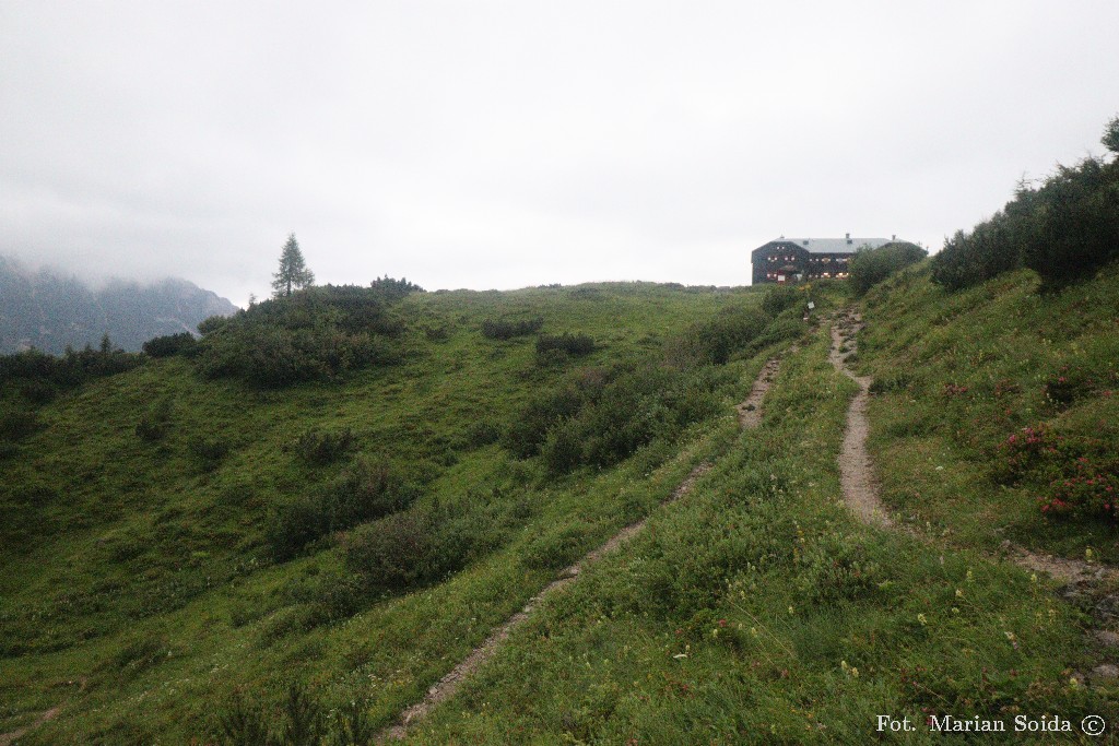 Hofpgürlhütte już bardzo blisko