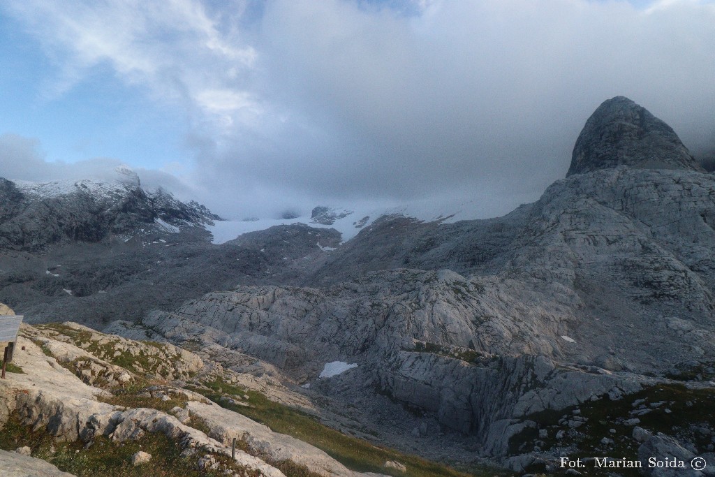 Poranek pod Simonyhütte