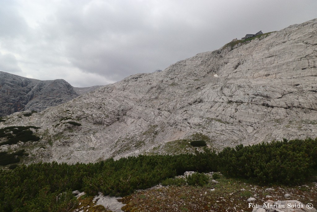Simonyhütte już od dołu