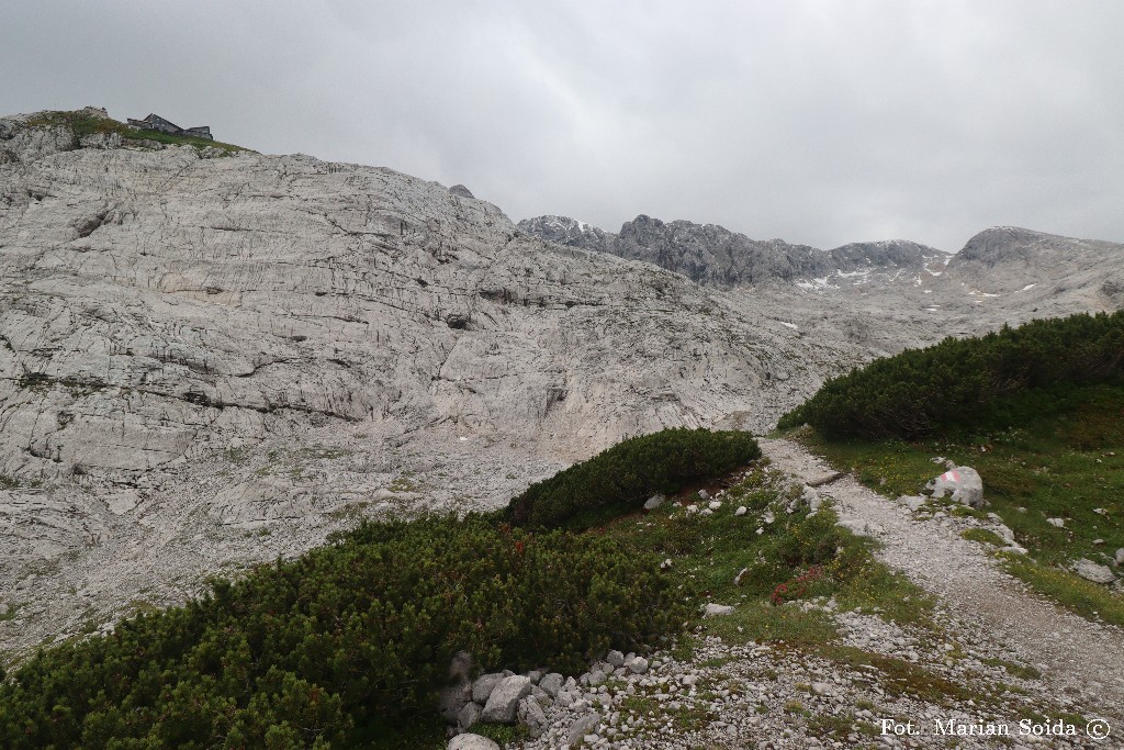 Simonyhütte jeszcze bardziej od dołu