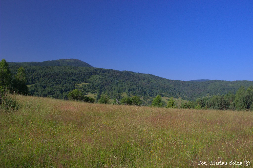 Widok w tył - na Muńcuł