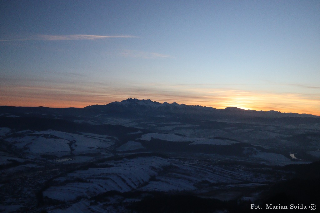 Tatry z Okrąglicy