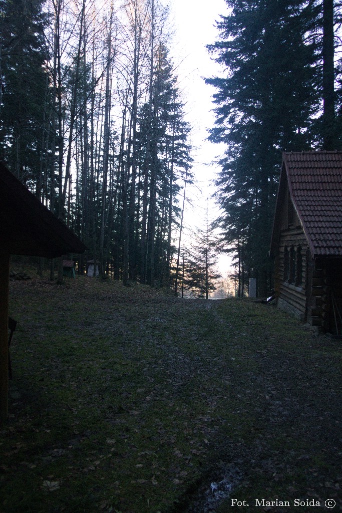 Miejsce grillowe nad Porębą