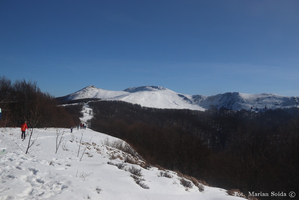 ... i w przód na resztę Połoniny Wetlińskiej