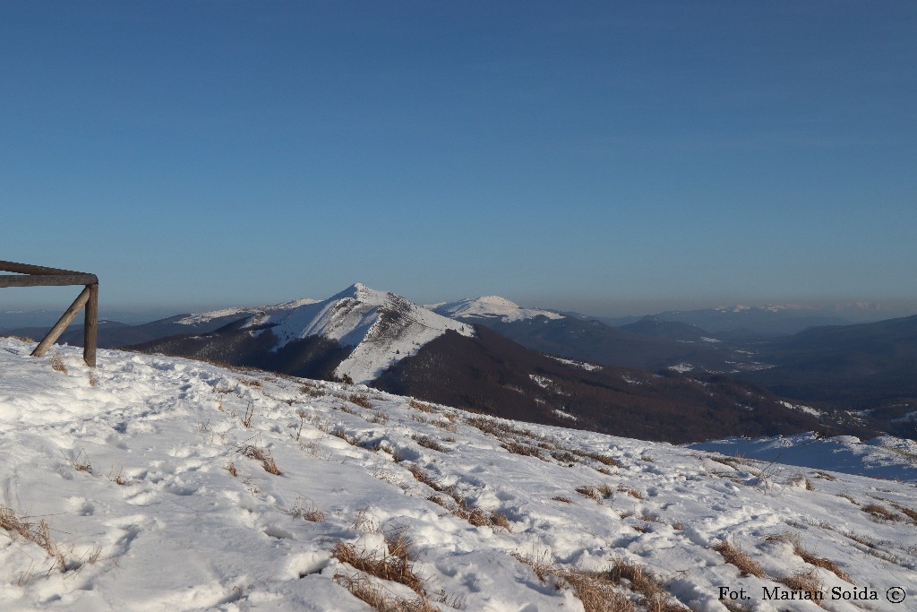 Połonina Caryńska, Tarnica spod Chatki Puchatka
