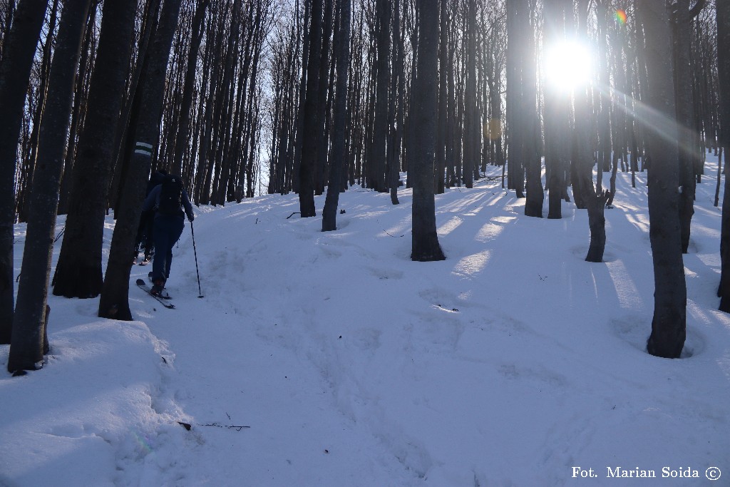 Ostre podejście pod Małą Rawkę