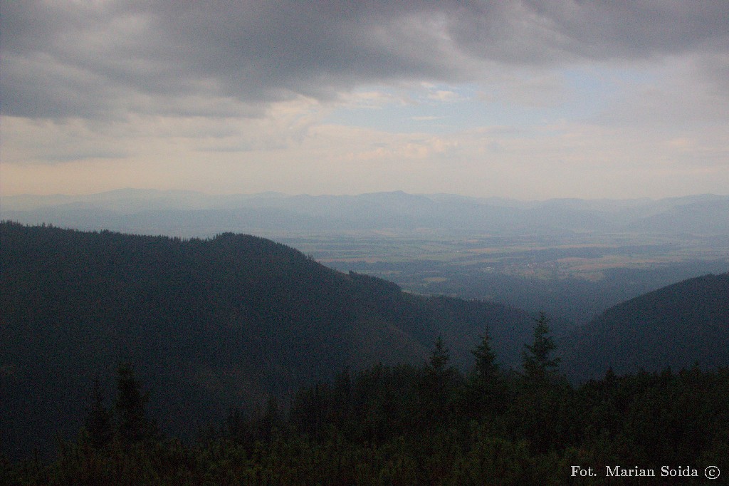 Liptów i Niżne Tatry spod Niżnej Magury