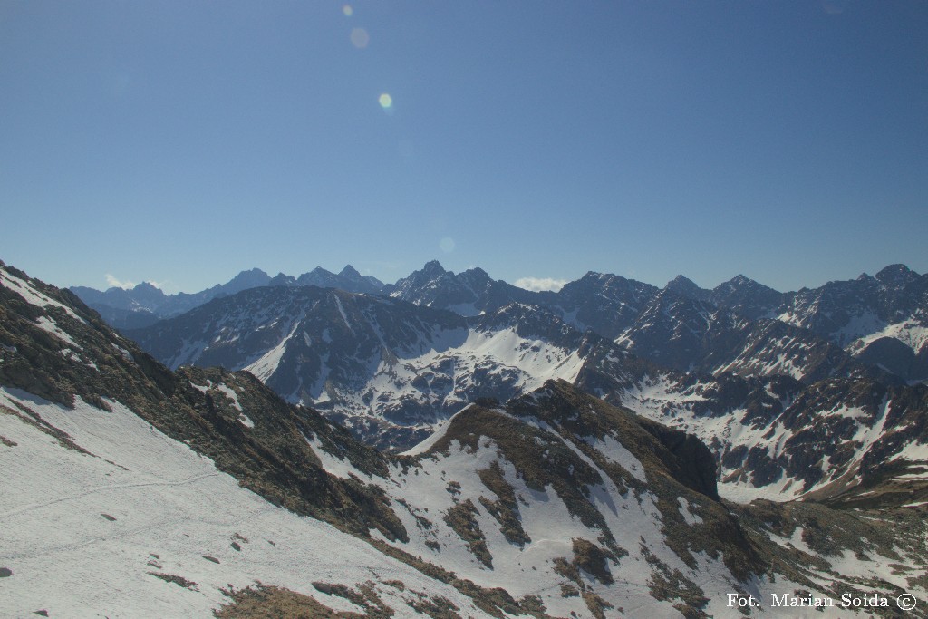Wysokie Tatry z Zawratu