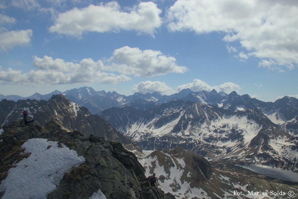 Wysokie Tatry ze Świnicy